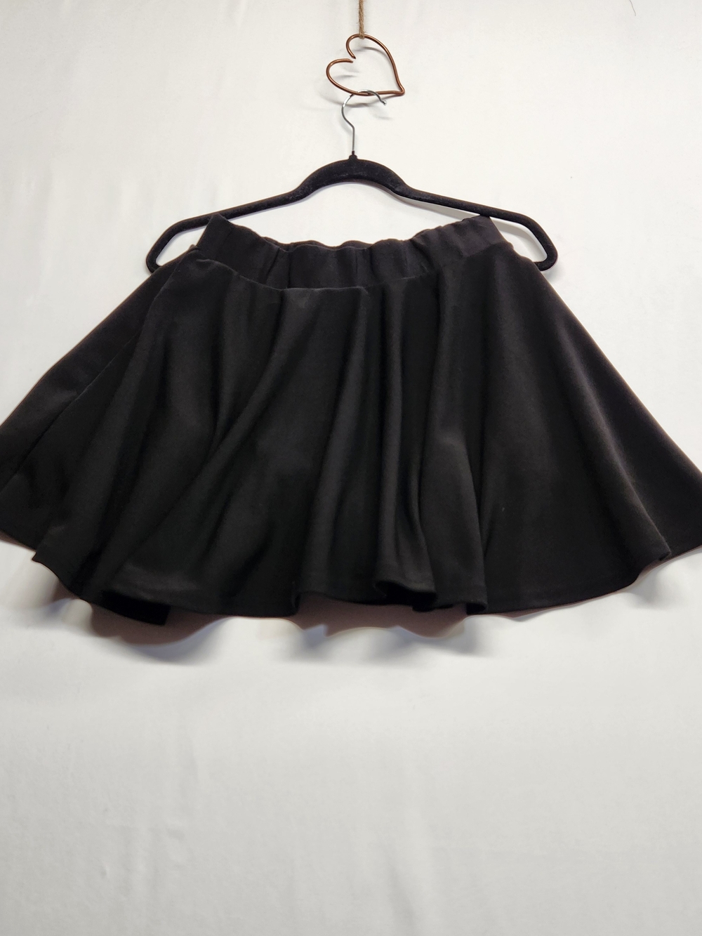 ⭐️Free Haven Black Skater Skort Large L Athletic Tennis Skirt Flowy Flared 